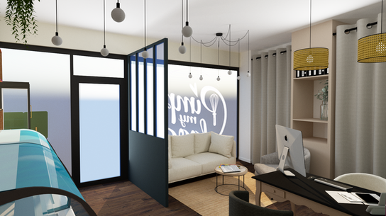 Visuel 3D Sketchup du projet