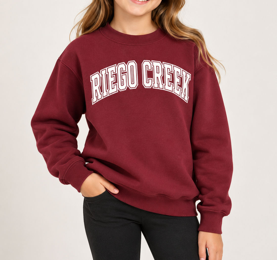 Youth Riego Creek Crewneck Sweatshirt
