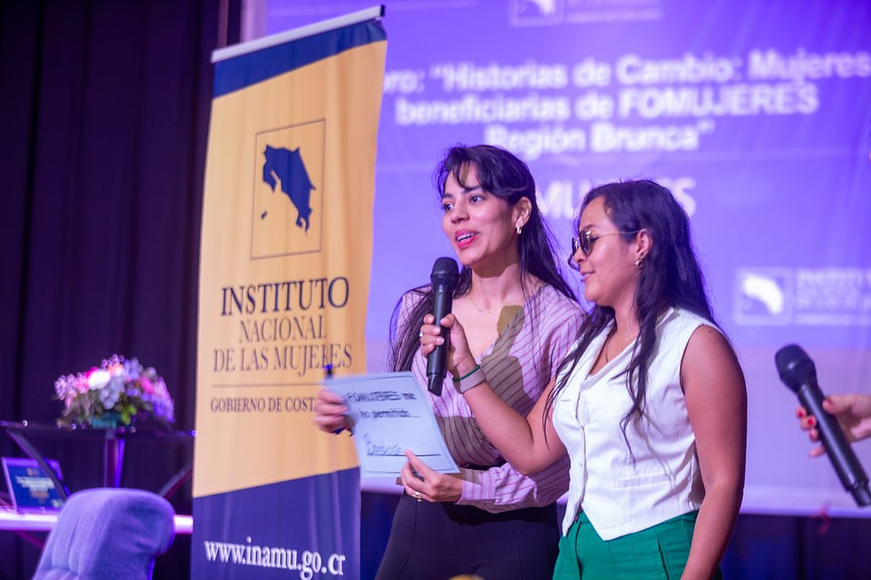 Inamu destinó más de US$200 mil para impulsar emprendimientos de mujeres en la región Brunca de Costa Rica en 2026