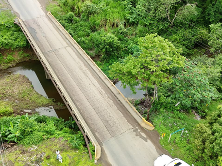 Inicia construcción de puente sobre río Las Vueltas en La Cruz de Guanacaste, Costa Rica