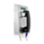 LC212-KB Heavy-Duty Stainless Steel Telephone with Full Keypad (Analog,SIP,4G)