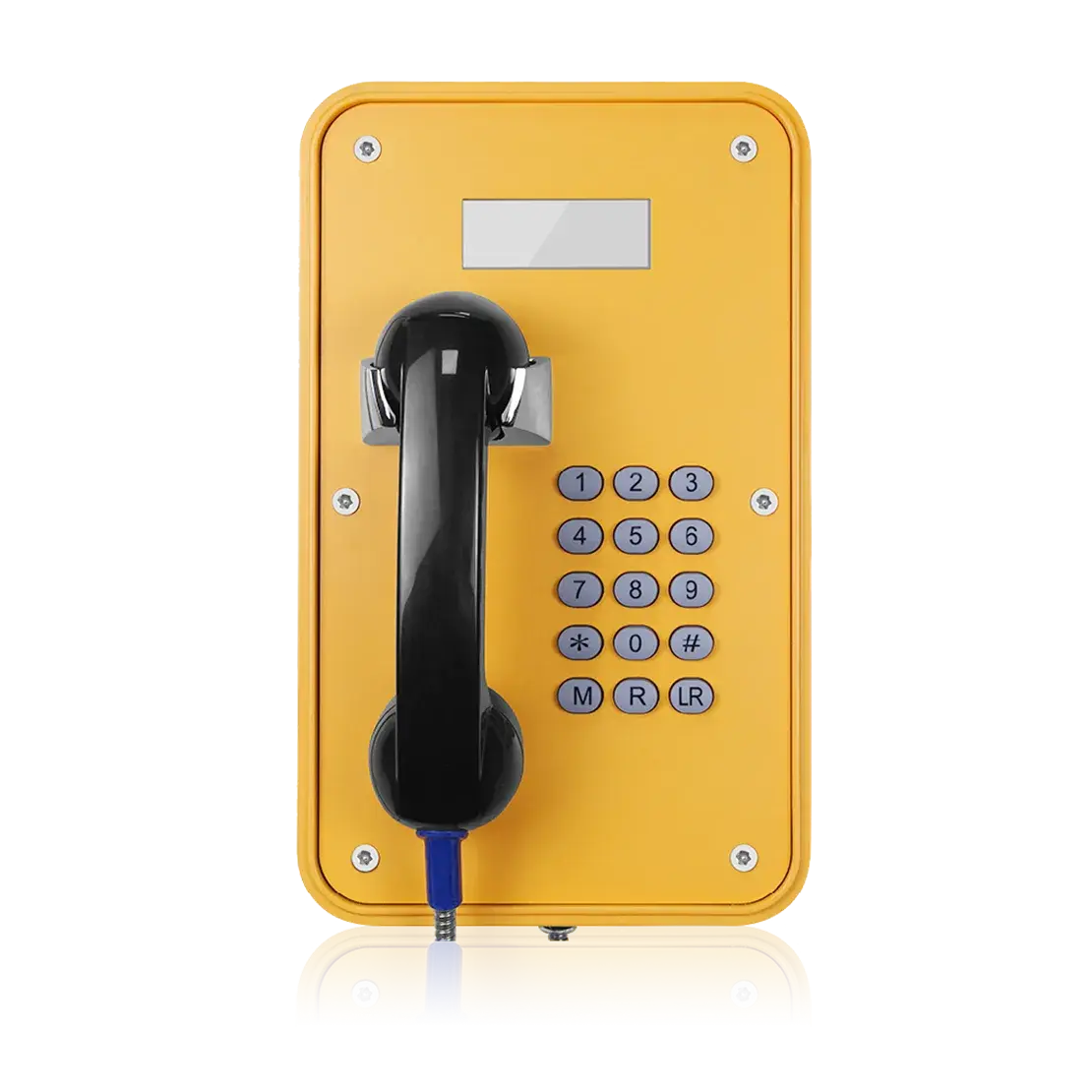 LC105-KB-4G IP67 Outdoor 4G LTE Emergency Phone with LCD Status Display