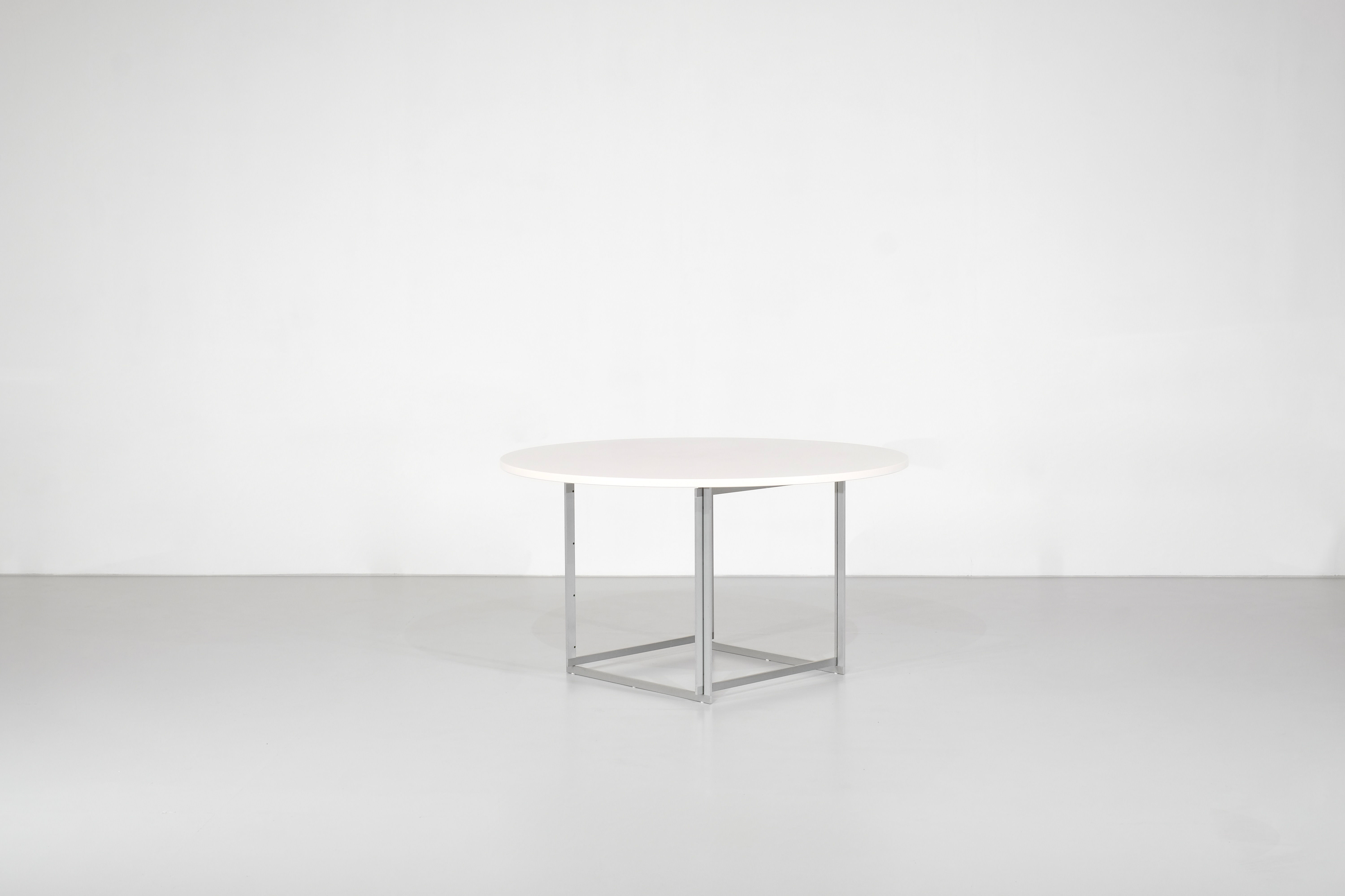 Dining Table " PK58 " in by Poul Kjaerholm For Fritz Hansen, Denmark 1963.