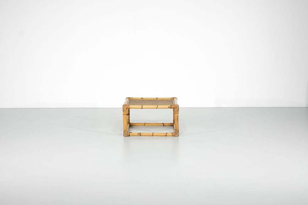 Thumbnail: Coffee Table Bamboo & rattan, Italy 1960s.
