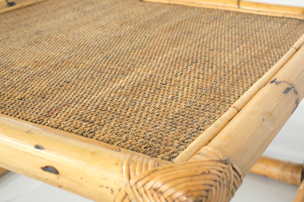 Thumbnail: Coffee Table Bamboo & rattan, Italy 1960s.