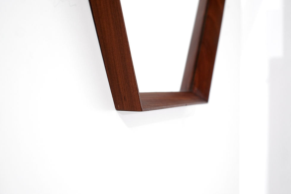 Thumbnail: Vintage mirror in wood, Italy years 1960s.