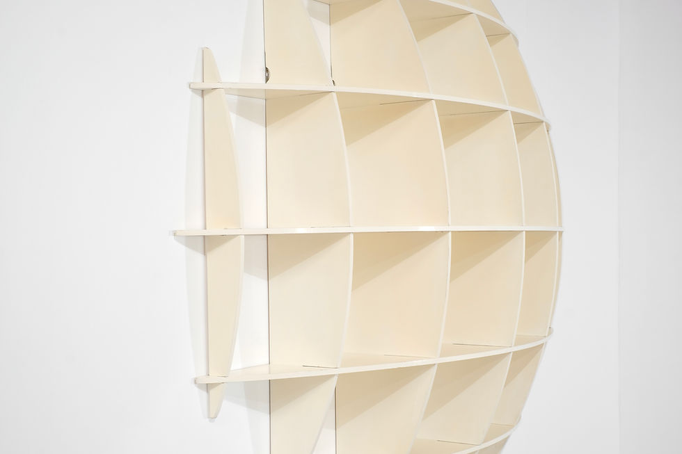 Thumbnail: Wall unit Tyco Manfredo Massiron for Nikol International, 1970s.