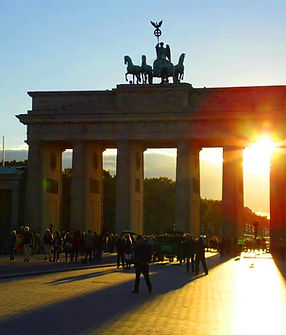 Brandenburg Gate Sunset