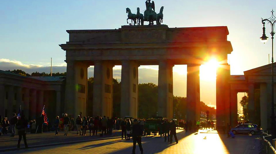 Porte de Brandebourg Sunset