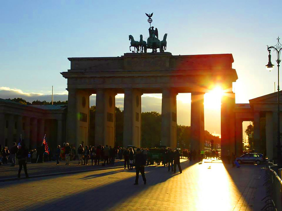 Brandenburger Tor Sonnenuntergang