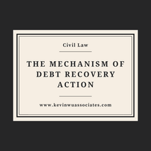 The Mechanism of Debt Recovery Action