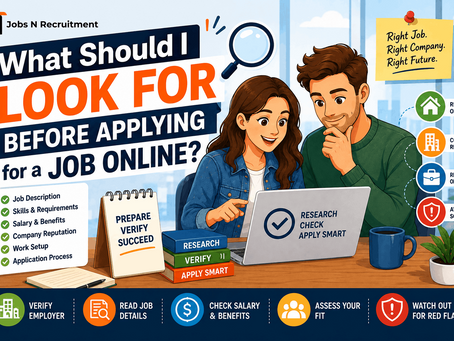 Applying for Jobs Safely Online