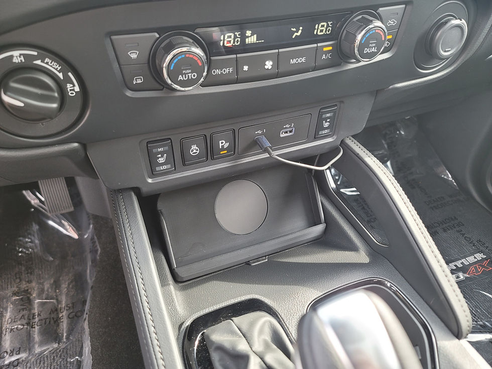 Thumbnail: Qi2 25W Wireless Mag Charger for Nissan Frontier Front