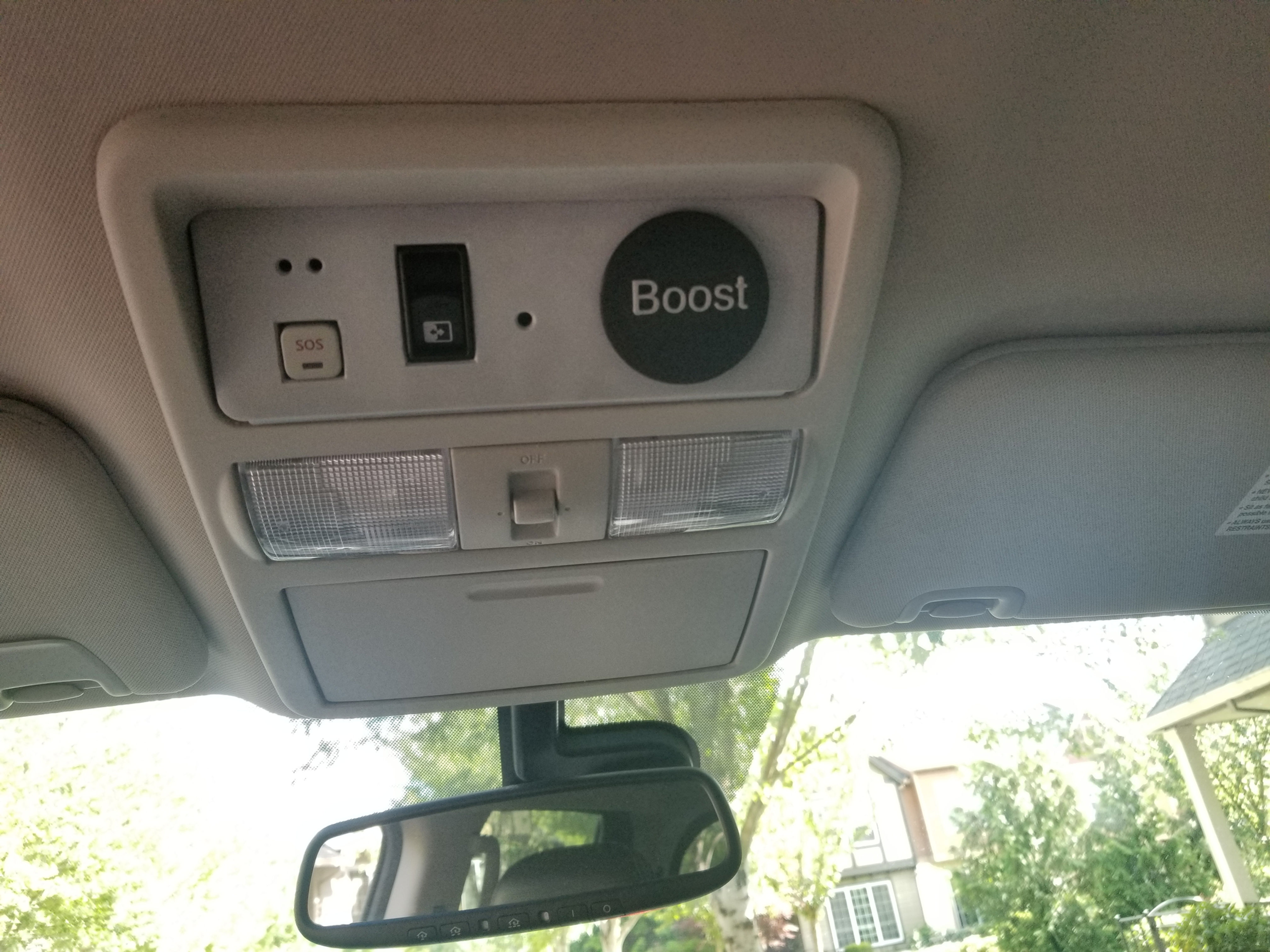 Overhead Gauge Holder