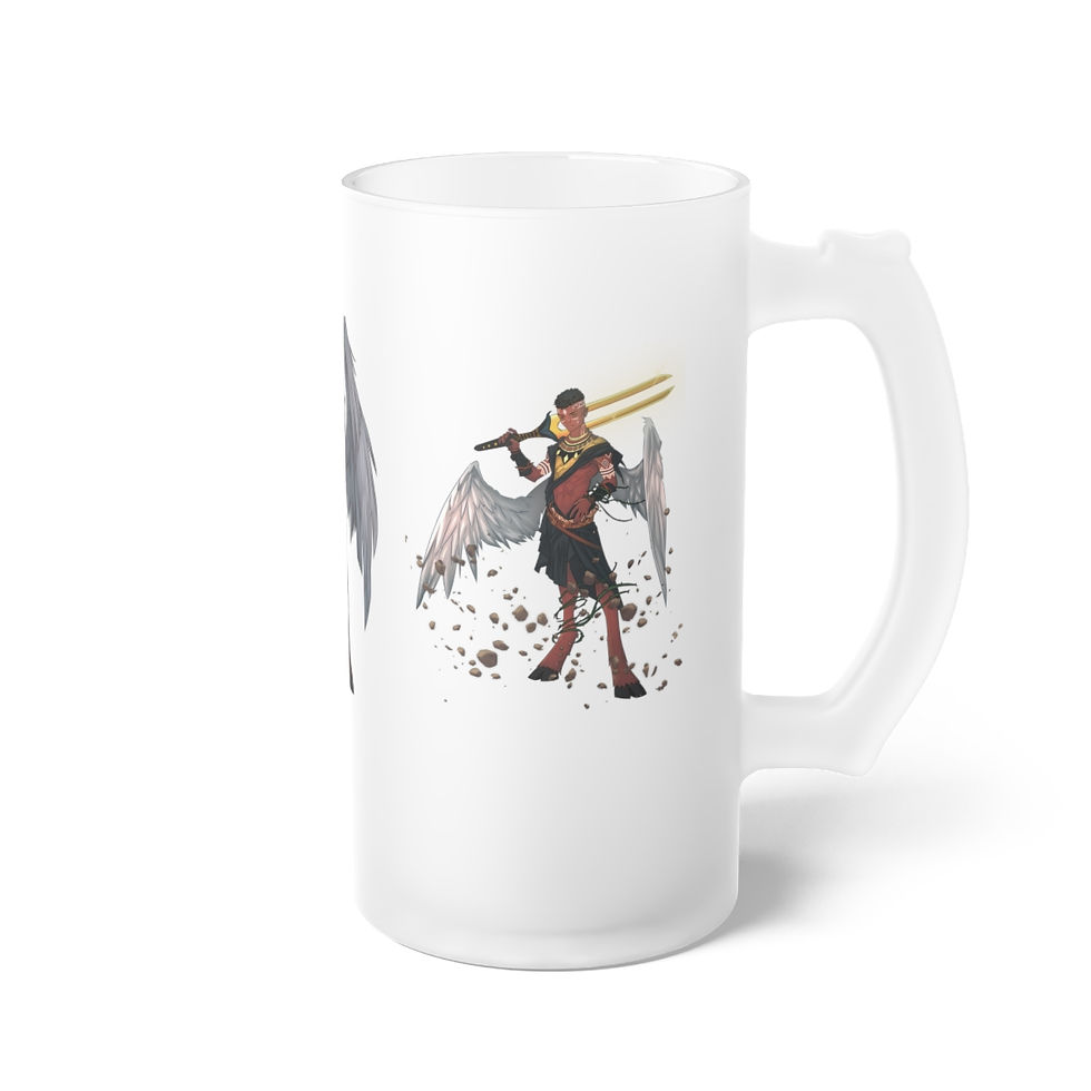 Thumbnail: Frosted Glass Beer Mug