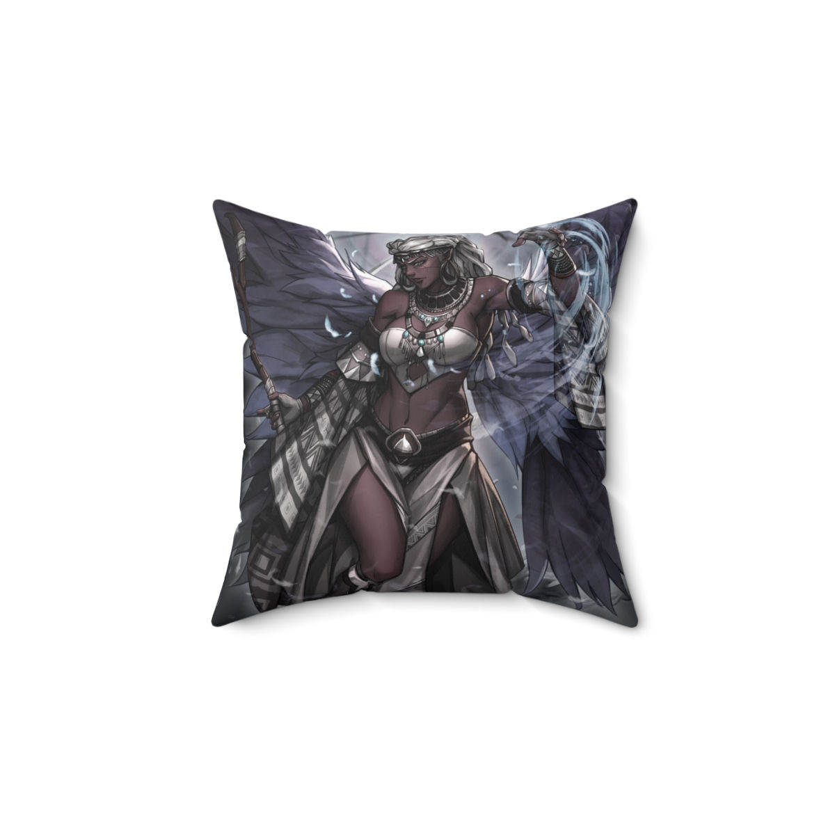 Spun Polyester Square Pillow