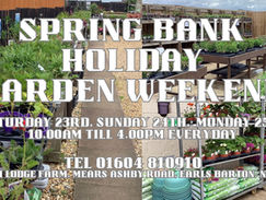 SPRING BANK HOLIDAY GARDEN WEEKEND