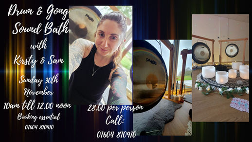 DRUM & GONG SOUND BATH