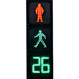 LED교통신호등_보행등1면2색(적/녹/숫 자)