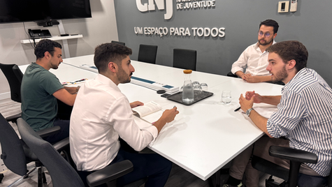 Secretário-Geral da OIJ visita o Conselho Nacional de Juventude para reforçar a cooperação entre as juventudes ibero-americanas
