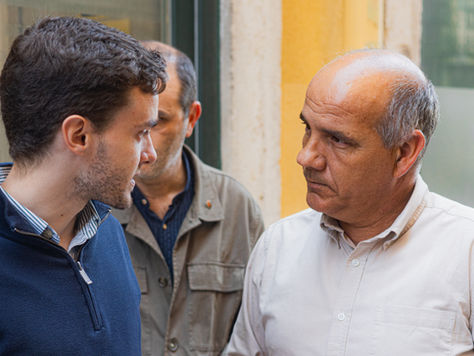 Paulo Raimundo, Secretário-Geral do PCP, recebido na sede do Conselho Nacional de Juventude