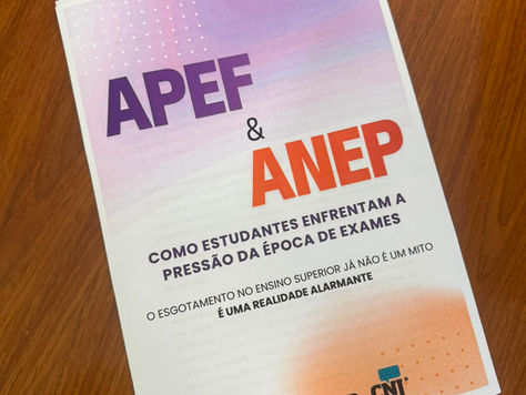 CNJ, APEF e ANEP alertam para crise de saúde mental no Ensino Superior em época de exames