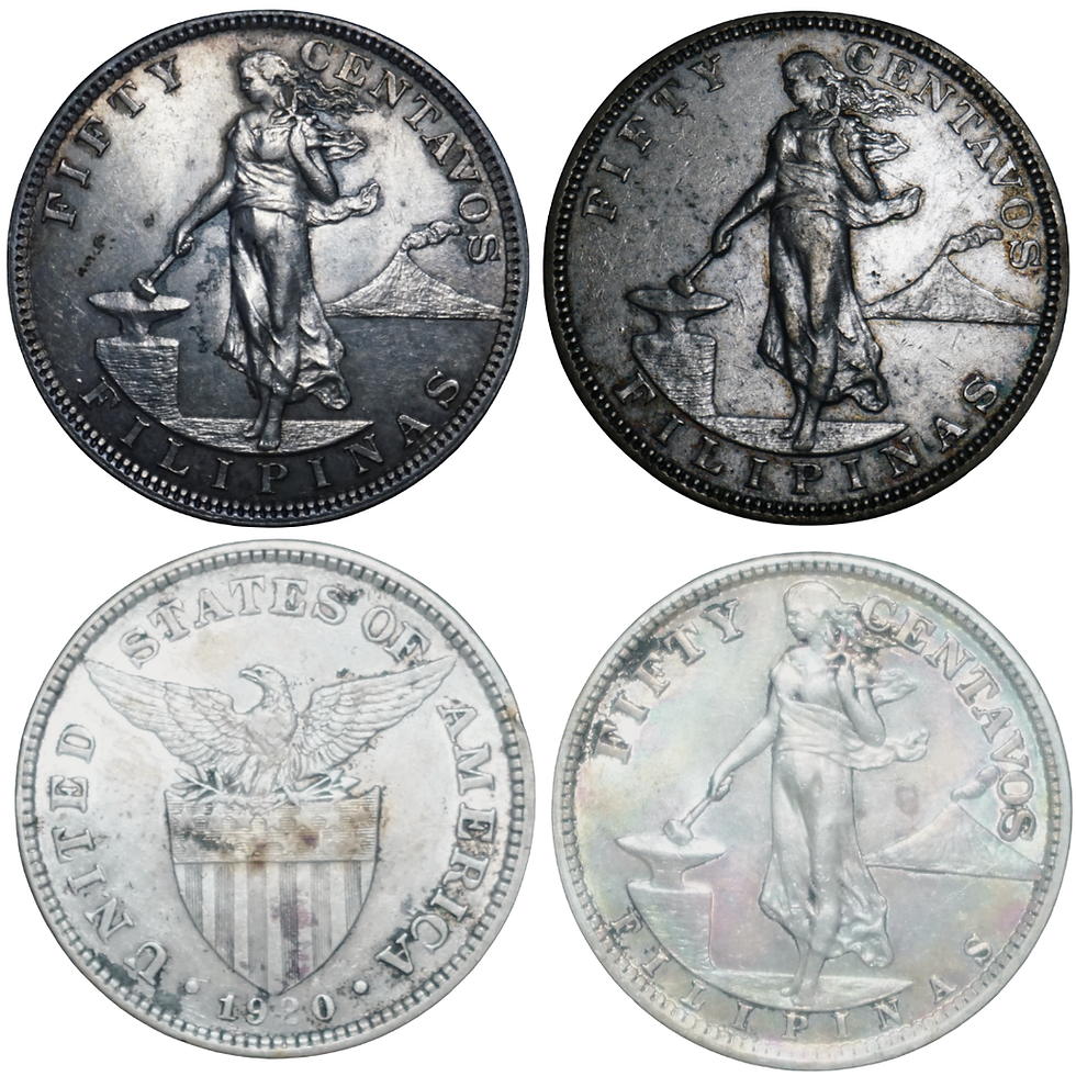 U.S-Philippine 50 Centavos