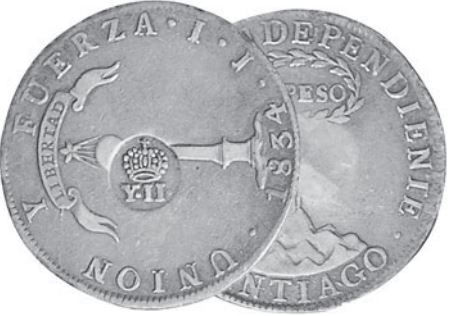 1834 Spanish colonial coin Isabella II countermark Philippines circulation counterstamped silver coin