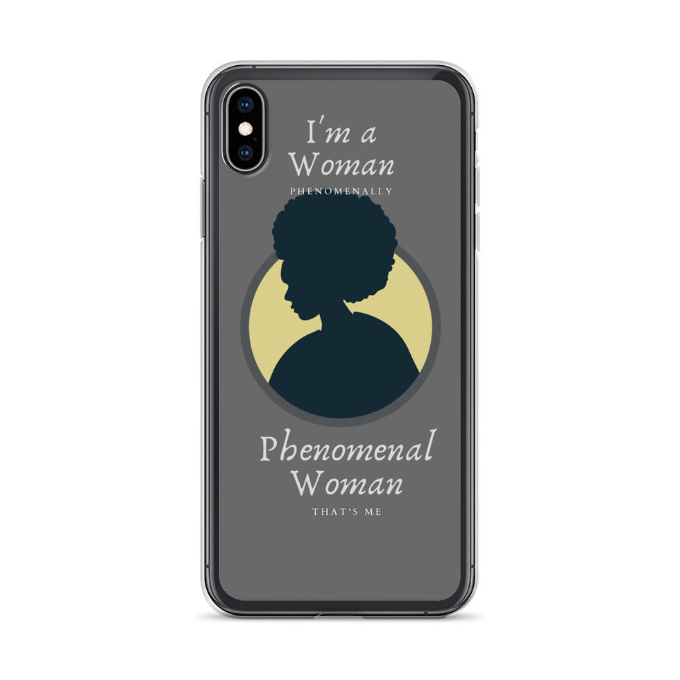 Thumbnail: Phenomenal Woman iPhone Case For Her