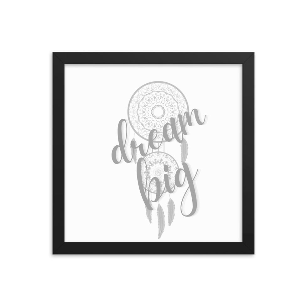 Thumbnail: Dream Big Framed Poster