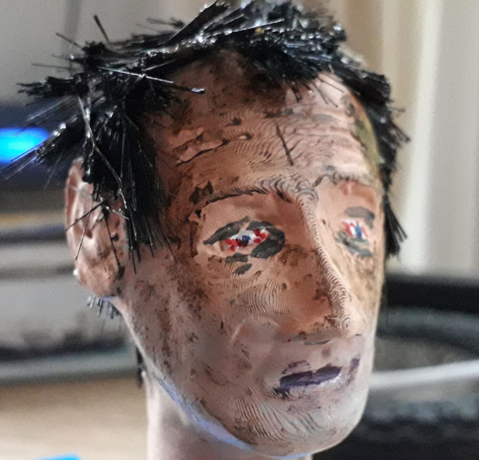 plasterscene to 3d print. The Creation of Heads (1)