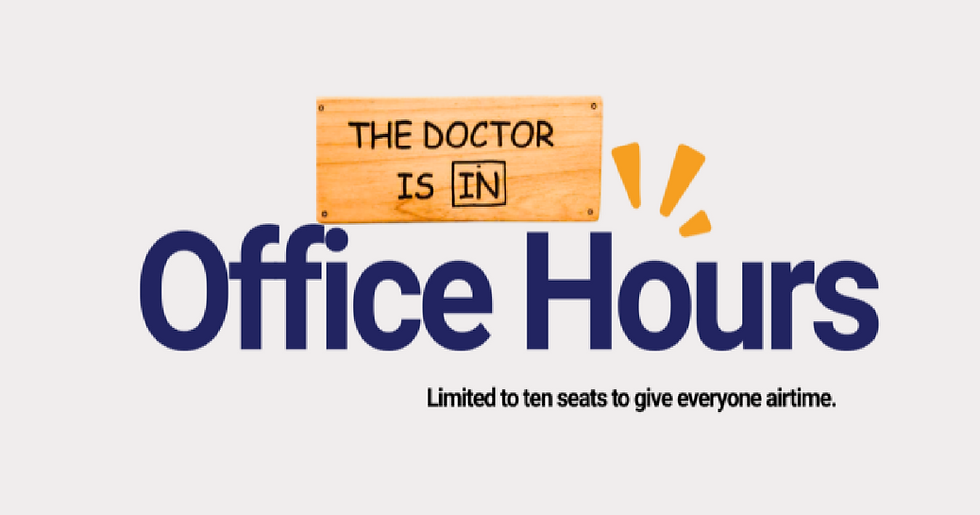 Organizational Development Office Hours: