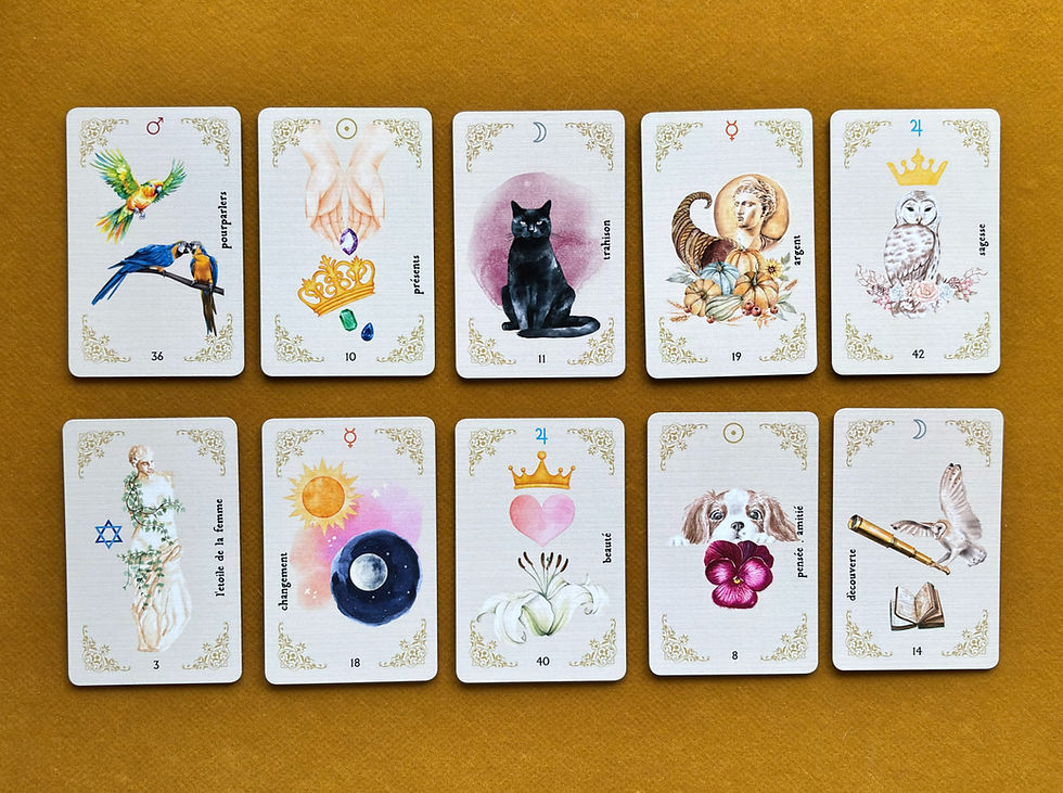 Oracle Belline Reimagined | Mage Edmond | Learn Belline | Maria Alviz Hernando | Oracle cards | The Sibyl's Tarot