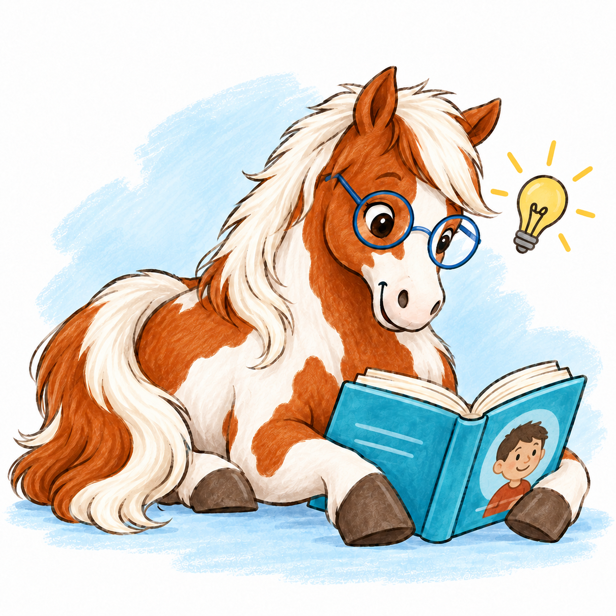 Clipart zum Angebot Ponygeschichten im Stroh (Workshop zum Vorlesetag)