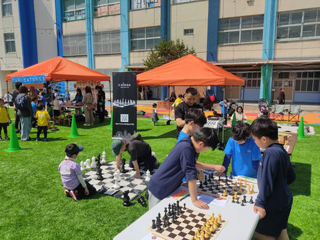 Caissa at OWIS Spring Carnival 2026. Chess connecting people at its best.