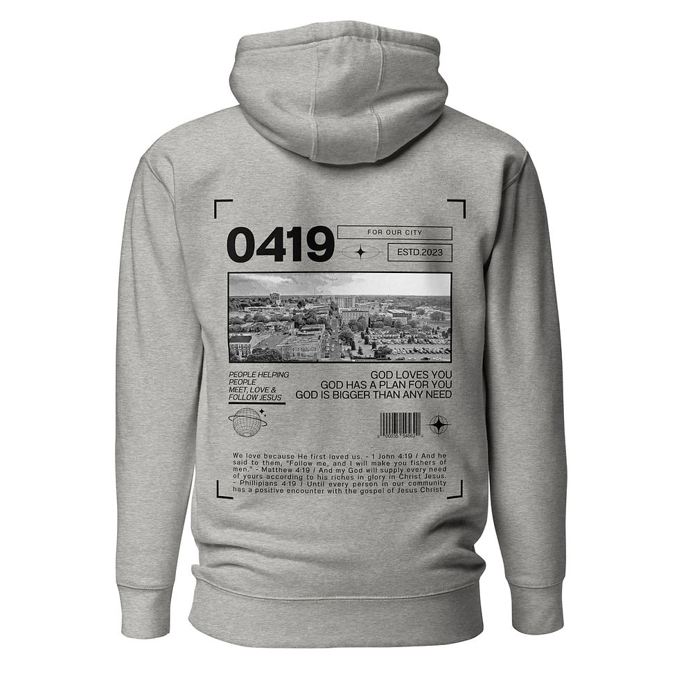 Thumbnail: Love Where You Live Hoodie Alt - Runs Small