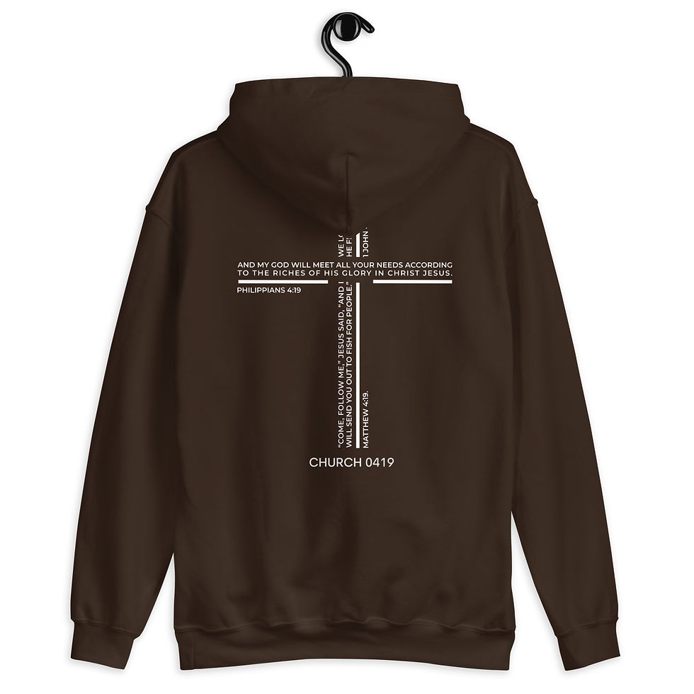 Thumbnail: JESUS OUR MESSAGE - Unisex Hoodie