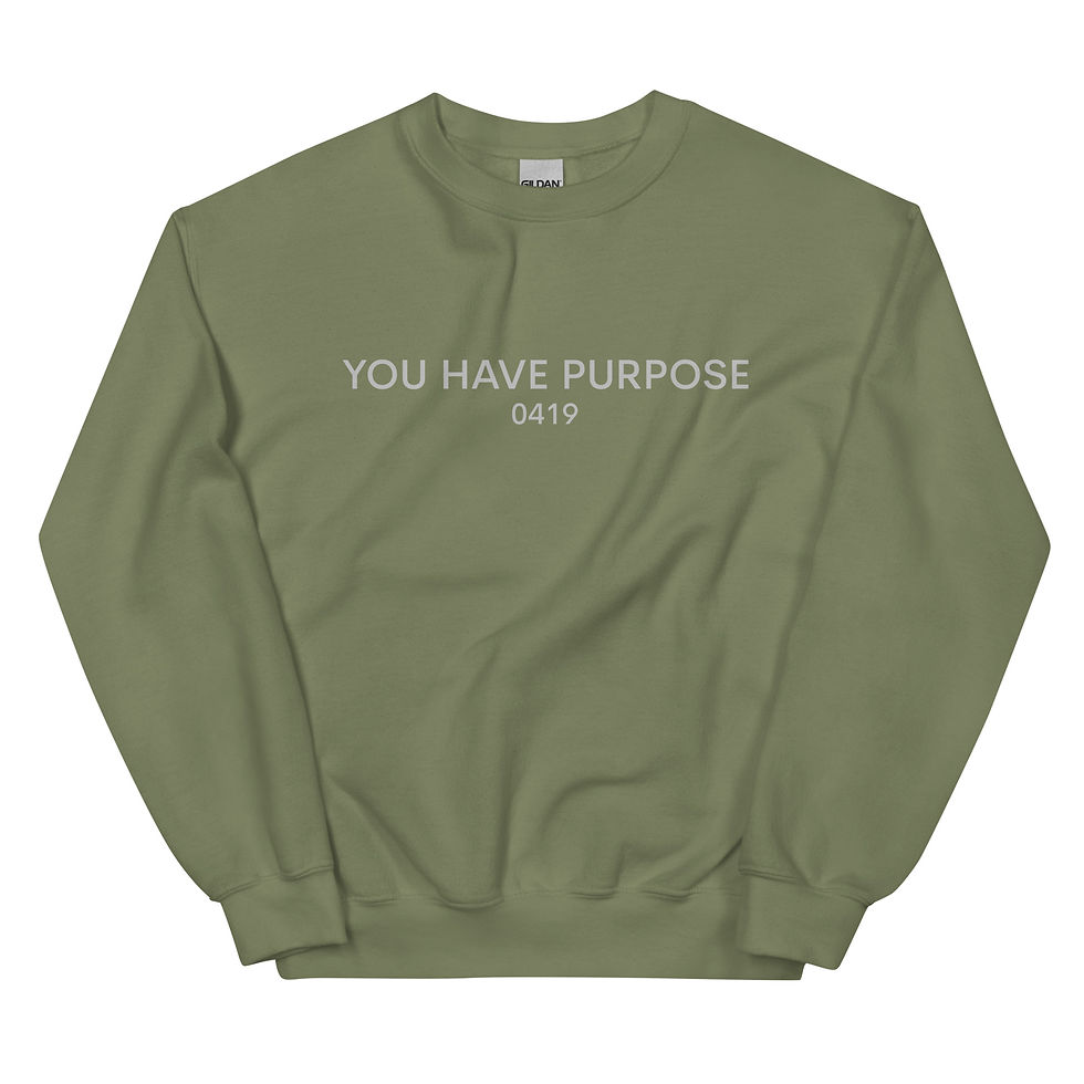 Thumbnail: You Have Purpose - Crewneck Sweatshirt