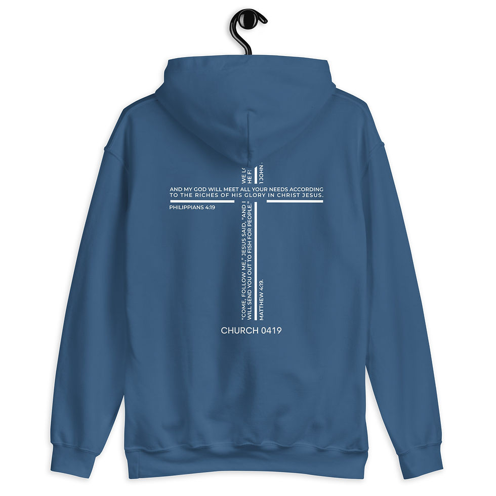 Thumbnail: JESUS OUR MESSAGE - Unisex Hoodie
