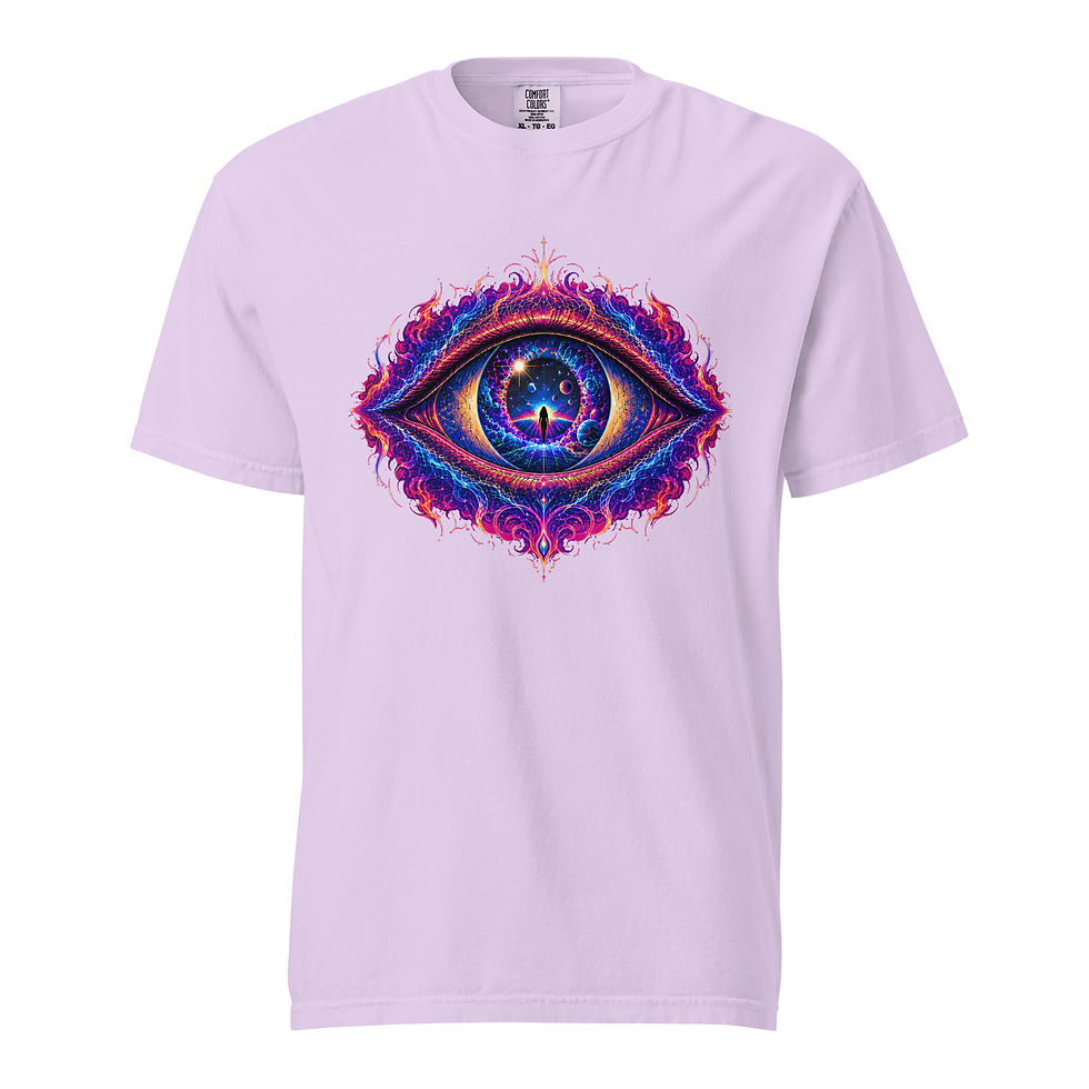 Thumbnail: Cosmic Eye Portal - Heavyweight Tee