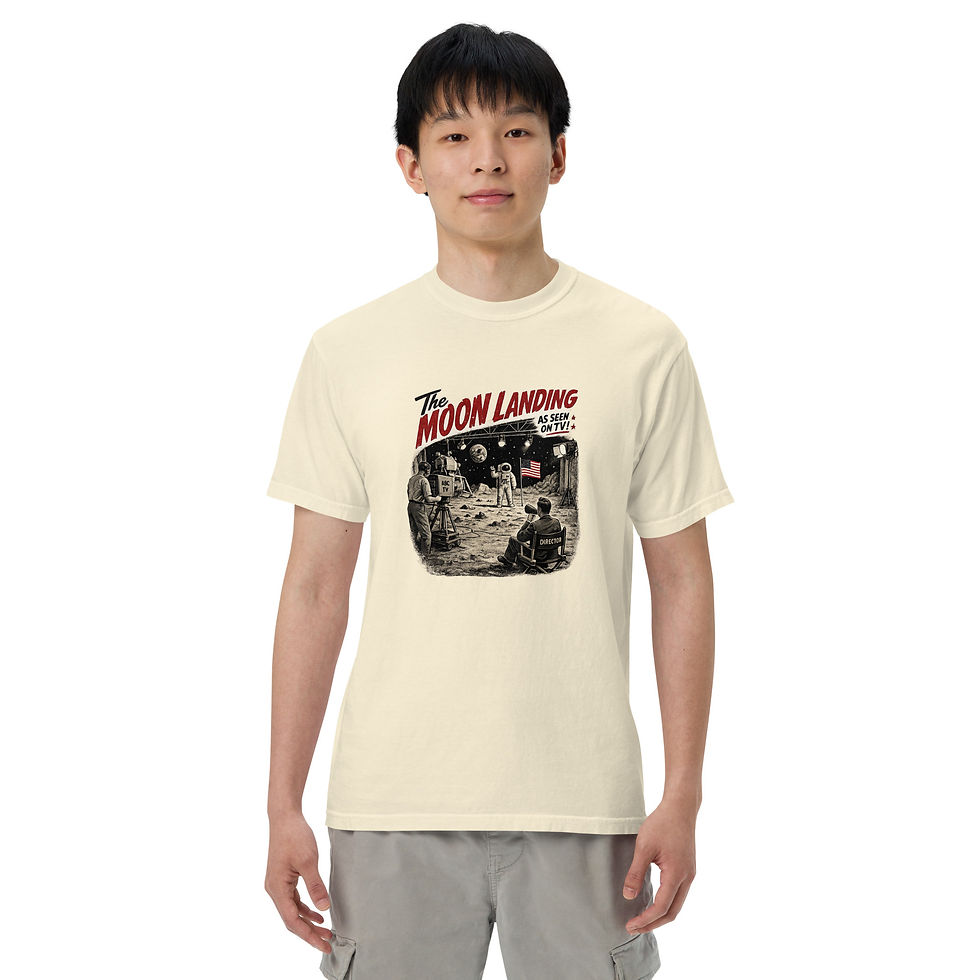 Thumbnail: The Moon Landing Studio - Heavyweight Tee