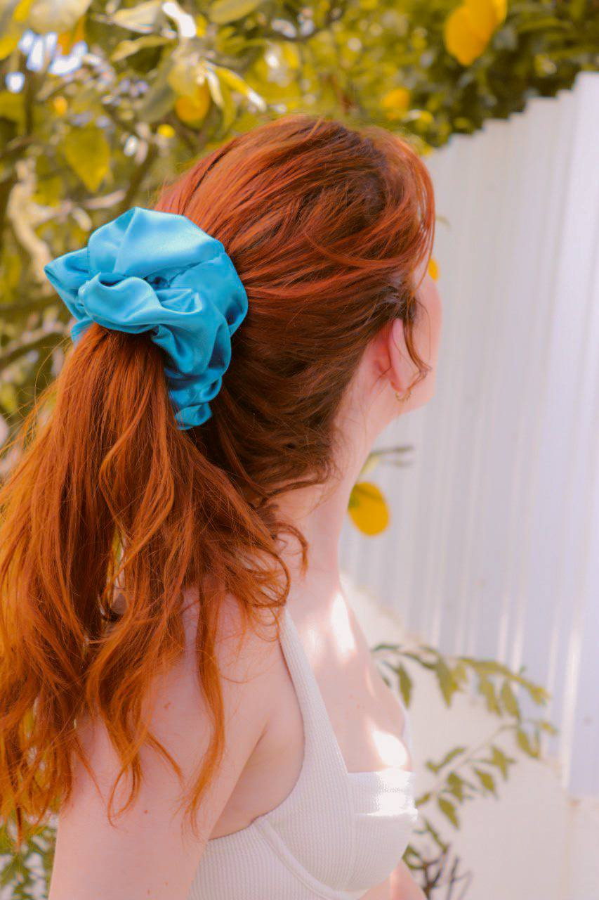 Scrunchie XL Turquiose