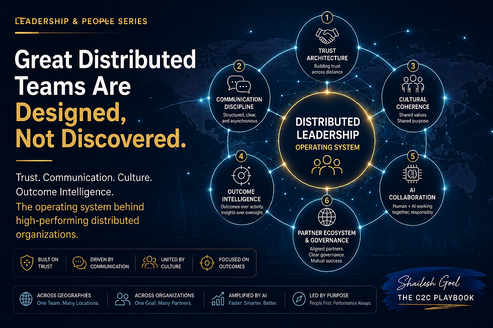 'Shailesh Goel — Managing Remote and Partner Teams: Lessons from a Decade of Distributed Leadership'