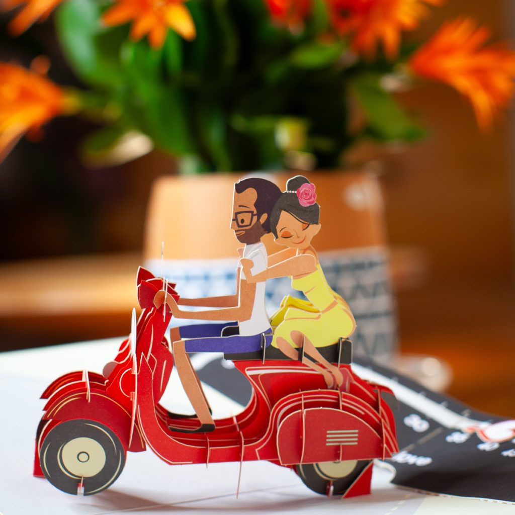 Pop Up di Origamo® - Vespa