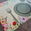 Thumbnail: silicone placemat met bloemen en servies yesing product