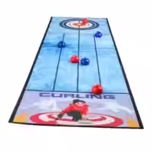 curlingbaan voor op tafel