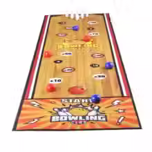 bowlingbaan voor op tafel