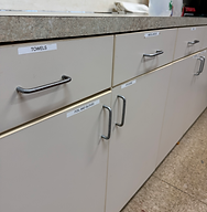Kitchen cabinets