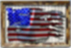 Thumbnail: Tattered American Flag #1 (Frame not Included)