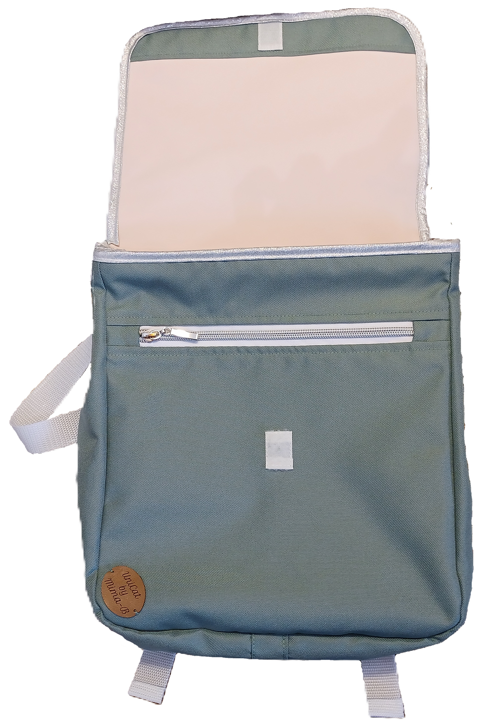 Thumbnail: Detail Vorderseite hinter die Rucksack-Klappe